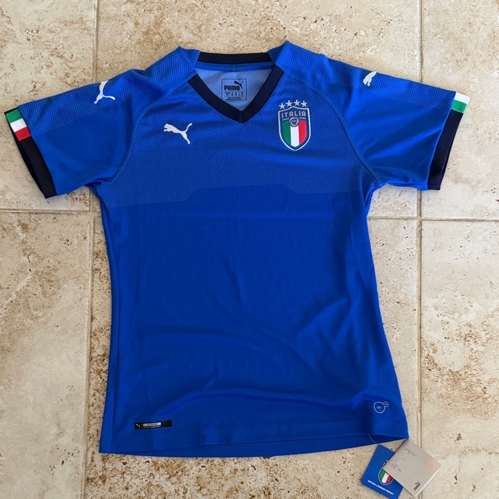 Puma Royal Blue Italy Football Jersey